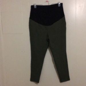 Time and True Green maternity pant